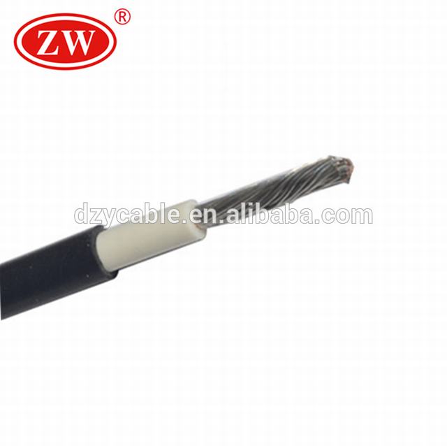 6mm2 alambre de cobre estañado cable PV solar certificación TUV CE