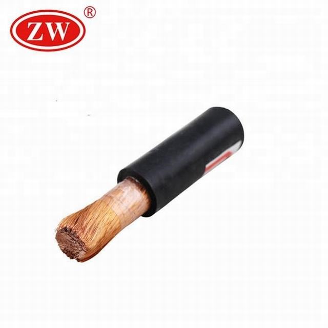 70mm2 Flexible de cobre/Evaluación de aislamiento eléctrico de Cable de soldadura