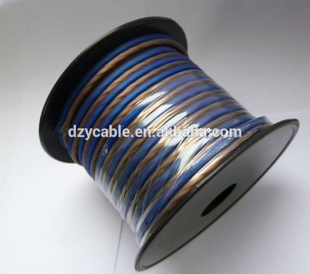 Blue and black CCA 10 GA / AWG Speaker wire