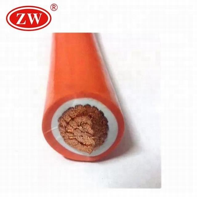 Zowel isolatie 35mm2 oranje/zwart lassen kabel