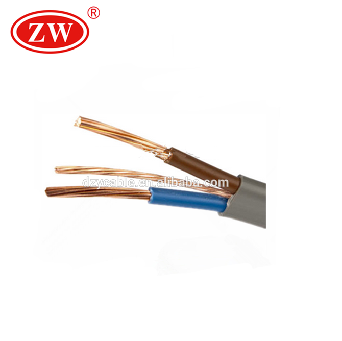 British Standard Flat Building Wire Twin Cable 1.5mm 2.5mm 4mm 6mm