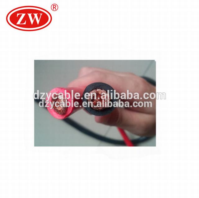 EPDM Neoprene electrical 2/0 welding cables
