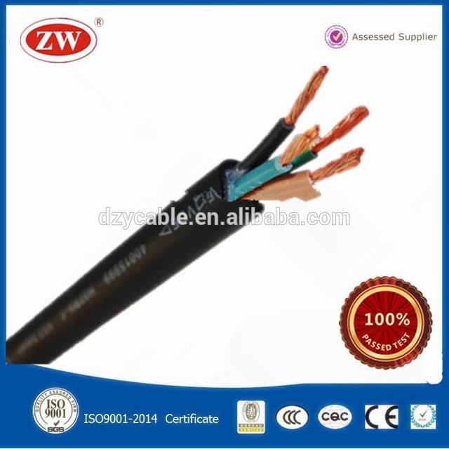 Free sample brand new hot sell Modified PVC flexible copper rubber welding cable with CE&RoHS certificate