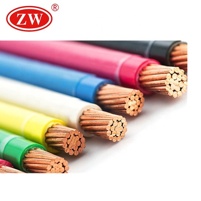 HIgh quality AWG #10 #12 #14 THHN/THWN electric building wire
