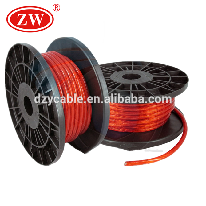 High Quality 4AWG Copper Conductor Red Battery Cable