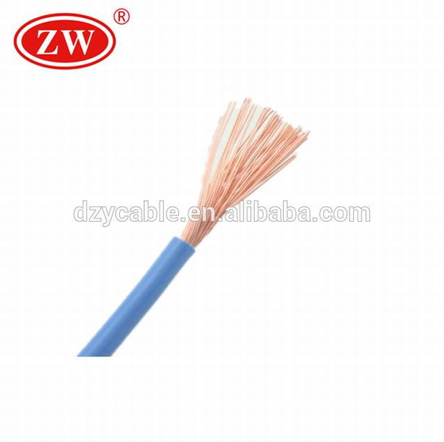 High Quality PVC Stranded Copper Wire Size flexible PVC Cable
