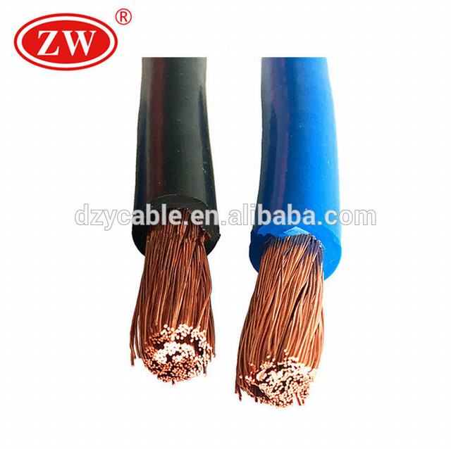 Haute qualité 50mm2 70mm2 pvc flexible câble de soudage