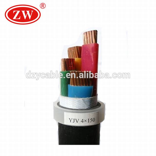 Alta calidad 4 core Xlpe 150mm2 cable de alimentación