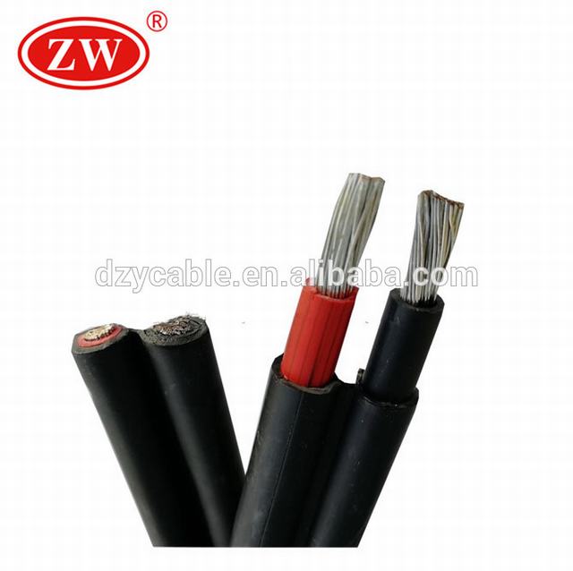 Kawat PV1-F 1 & 2 core DC 4mm inti ganda kabel surya 1.5/2.5/4/6
