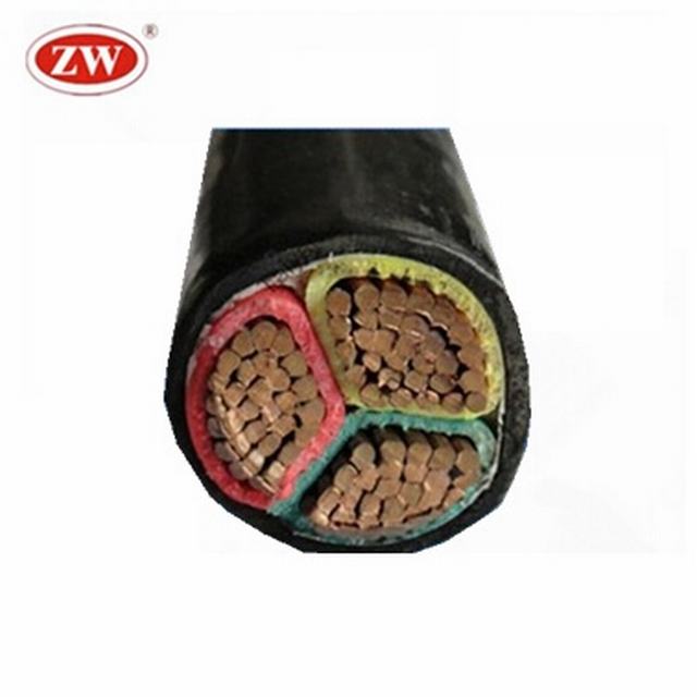 PVC LV 3Core 35mm2 Electrical Power Cable