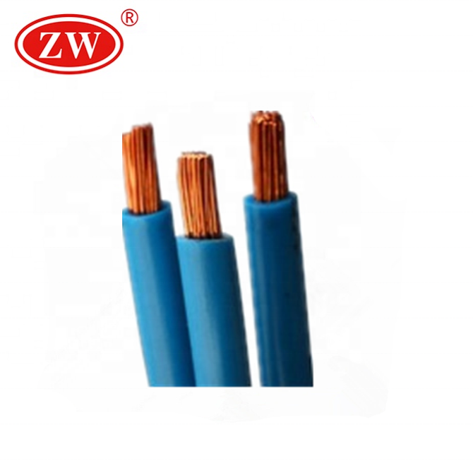 PVC insulated bunched copper single core power cables