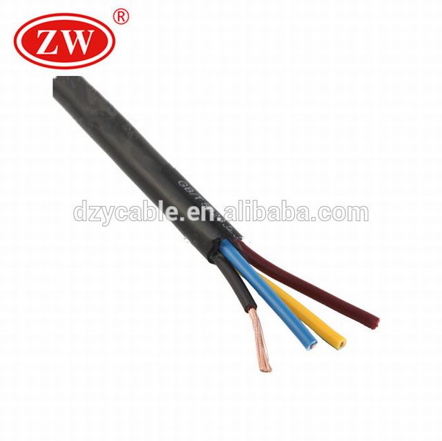 Pvc terisolasi muliti Rvv inti 0.75mm fleksibel kabel listrik