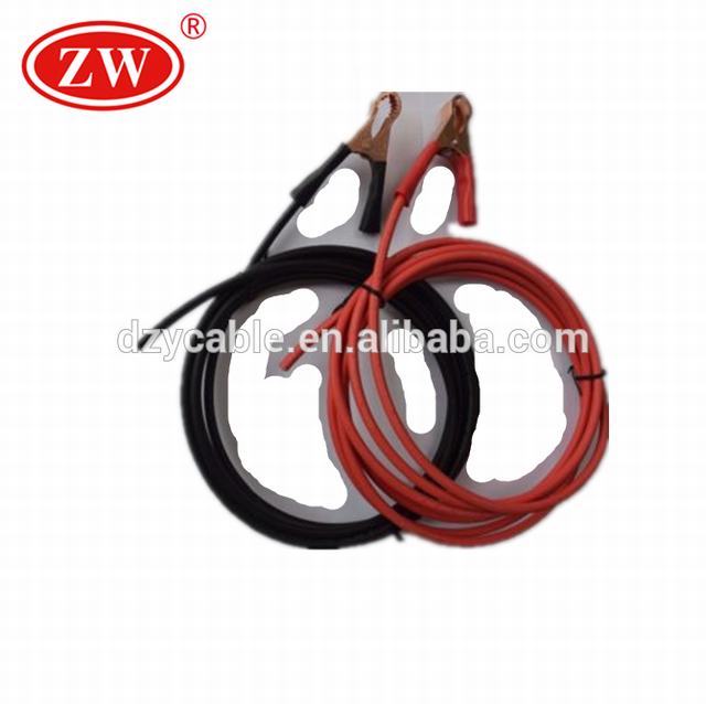 Red Black Solar Cable with Alligator Clip for Battery Solar Panel Module