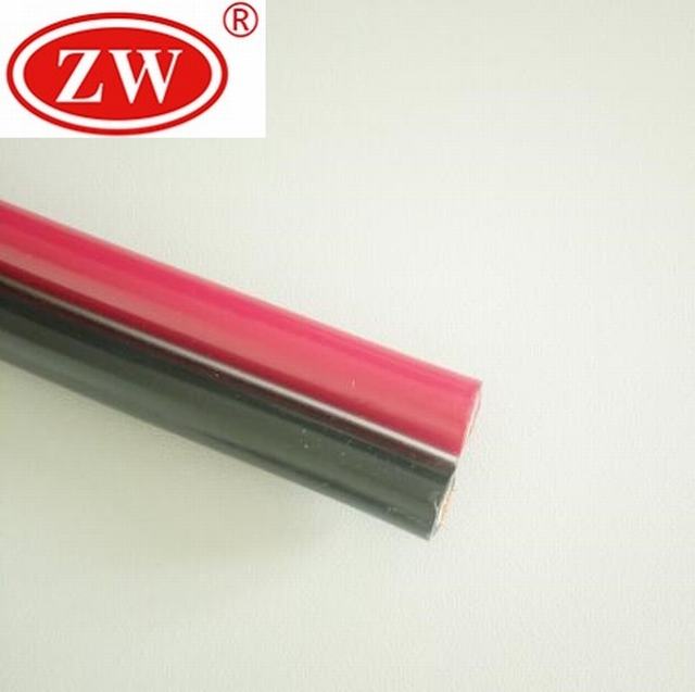 Красный черный двужильные кабель батареи 35mm2