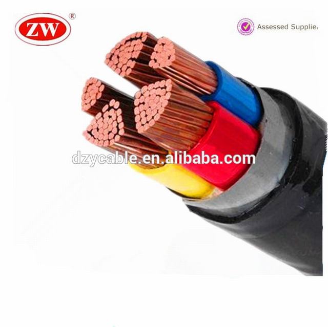 koperen geleider xlpe swa geïsoleerde 4 aderige kabel