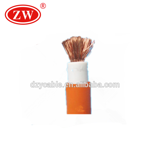 Top quality 1/0 2/0 3/0 4/0 AWG Copper Rubber welding cable