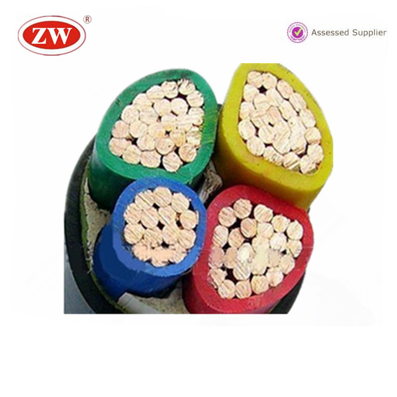XLPE Insulated PVC 4 core ac cable