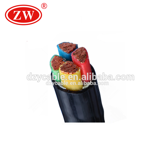 XLPE Insulated PVC Sheathed multi core Railway Power Cable