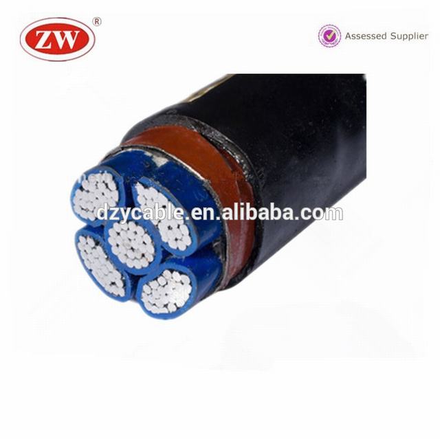 Meilleure vente PVC Isolé Câble D'alimentation En Aluminium