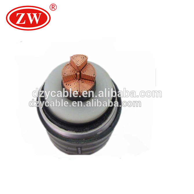 copper cable 0.6/1KV ZR-YJV XLPE Insulated electric power cable in power bank