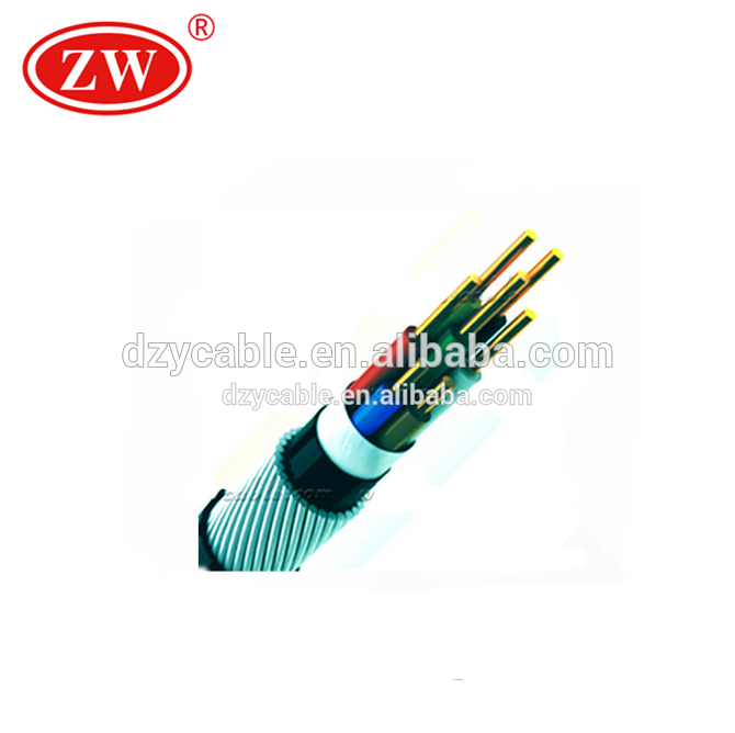 Kontrol kabel tembaga konduktor pvc terisolasi kabel KVV
