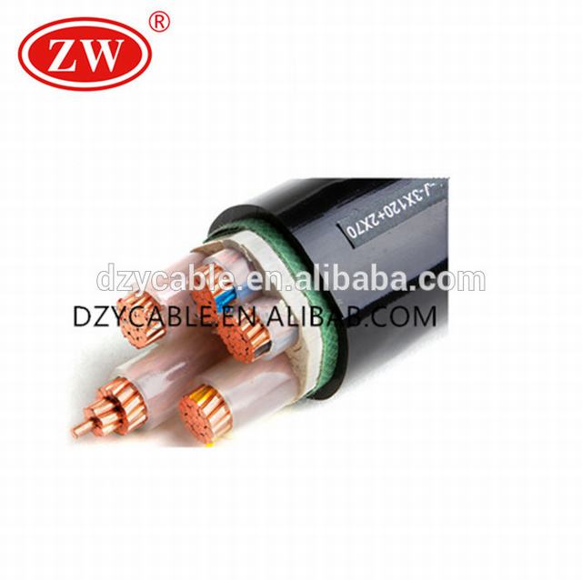 Preço cabo elétrico e cabo elétrico especificações para subterrâneo