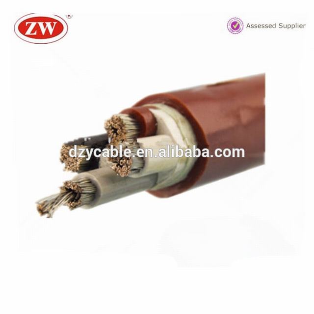 heat resistant multicore silicone rubber cable