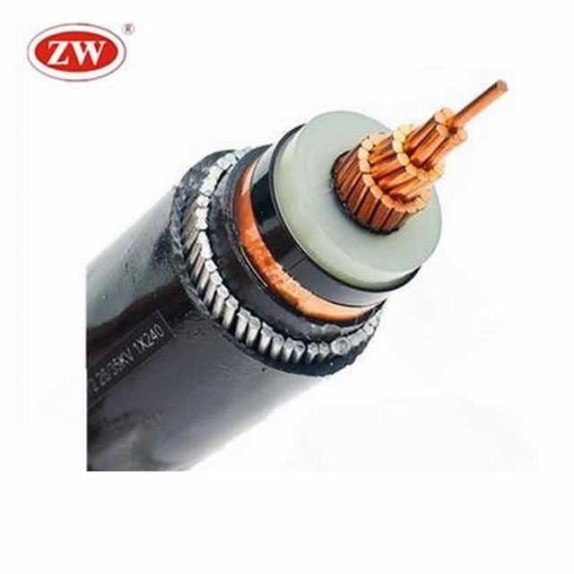 high voltage XLPE insulated NA2XS(F)2Y cable