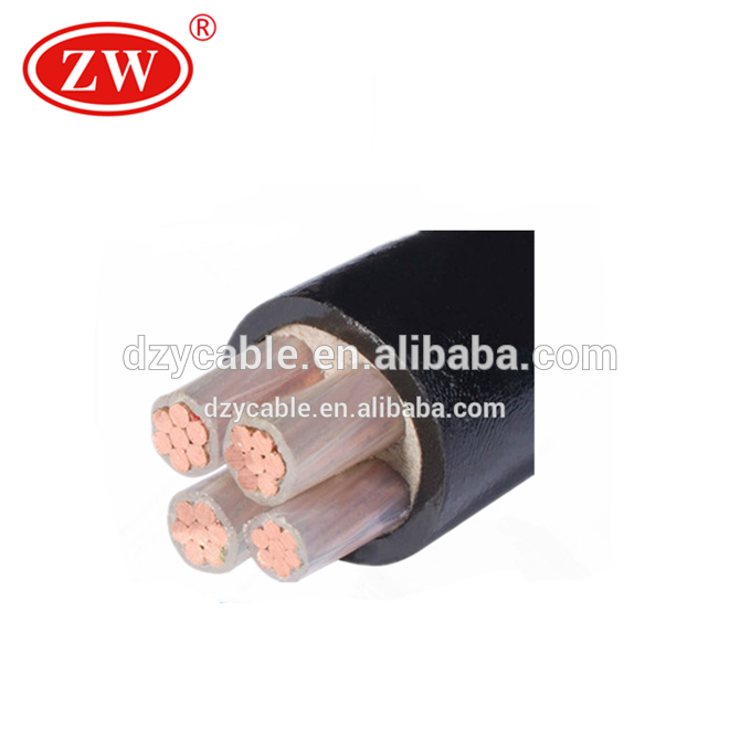 low voltage PVC insulated electric cable 25mm2