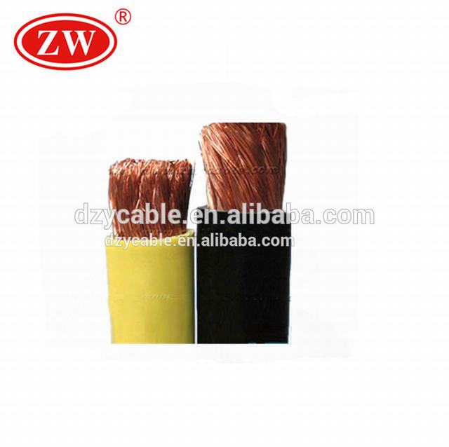 Baja Tensión remolque Cable de soldadura de caucho/PVC con Aislamiento