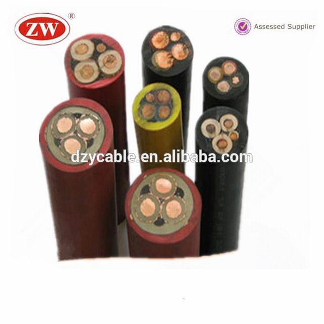 low voltage cable manufacture rubber insulation rubber cables