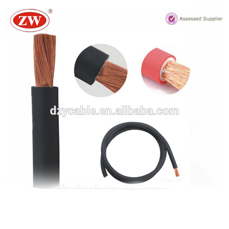low voltage rubber sleeving 70mm sq welding cable