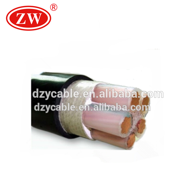 Multi core XLPE geïsoleerde PVC omhulde laagspanning power kabel specificatie