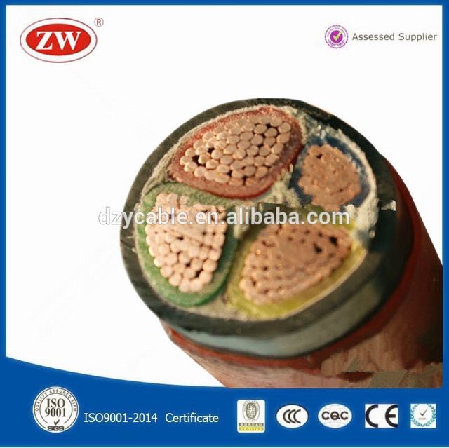 elektrische ondergrondse gewapende kabel 4 core power kabel 25mm 50mm 70mm 95mm 35mm 120mm 185mm 240mm 300mm voedingskabel