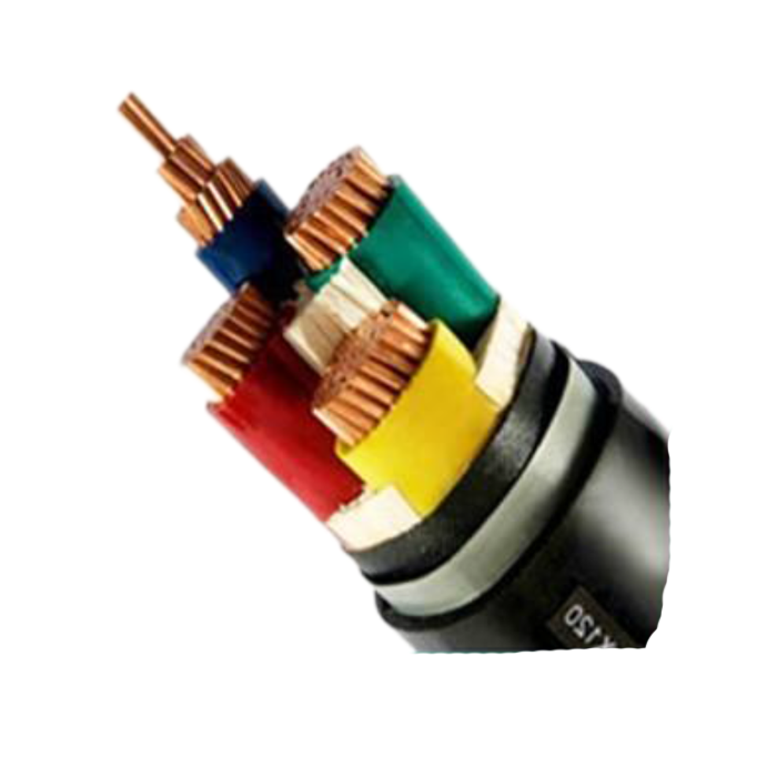 0.6/1KV Copper or Aluminum Underground Electric Cable with Environmental Protection Material 4x25mm2