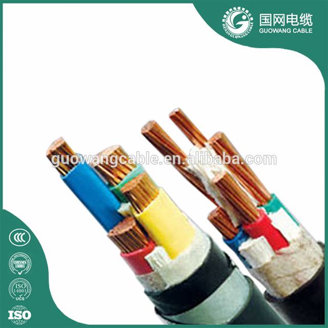 0.6/1kV 4 Core 35 50 mm2 Flame Retardant PVC Insulated Cable NYY-J BS6746