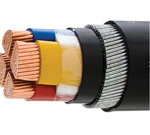 0.6/1kv 3 Noyaux 25mm2 Câble Blindé LSZH fil électrique Prix par kg