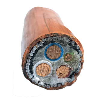 0.6/1kv Solid Copper XLPE Underground Armoured Cable 3*300m2 Power Cable