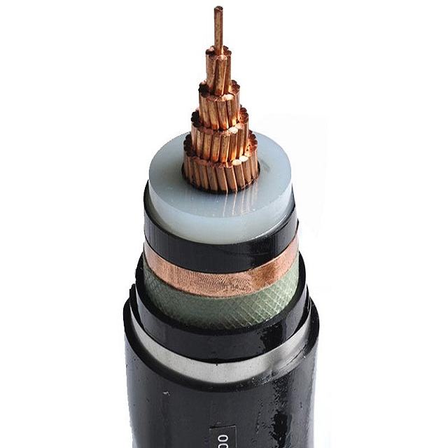 1 noyau noyau unique haute tension câble d'alimentation blindé xlpe sta/câble d'alimentation blindé swa prix cuivre conducteur