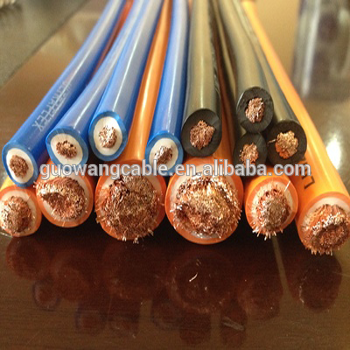 100% pure copper H01N2-D welding cable 300amp welding cable 35mm2 welding cable with factory price