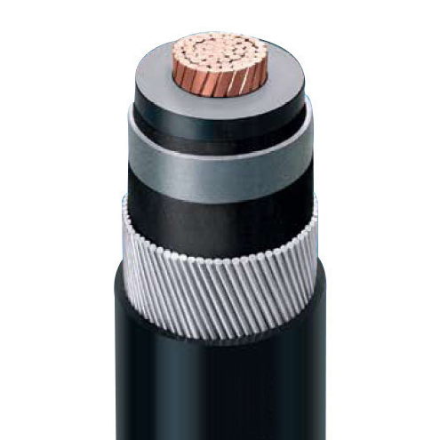 10KV 10mm de conducteur de cuivre isolé par pvc câbles d'alimentation