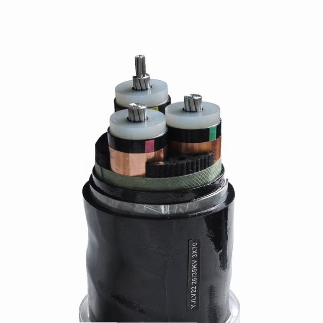 10KV Cu 도전 체 XLPE Cable YJV YJLV22 지 전기 Cable