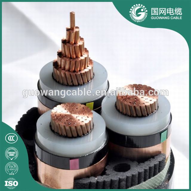 11kv ERP Xlpe 70mm2 500mm2 Three Phase Neoprene Marine Power Cable YJV 32MM2 150mm2 Copper Conductor Cable