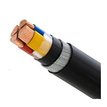 12/20kV Cu (AL)/XLPE/Pita Tembaga Layar/SWA (Sta) /PVC Kabel Listrik (3 Core dan 1 Core Awa)