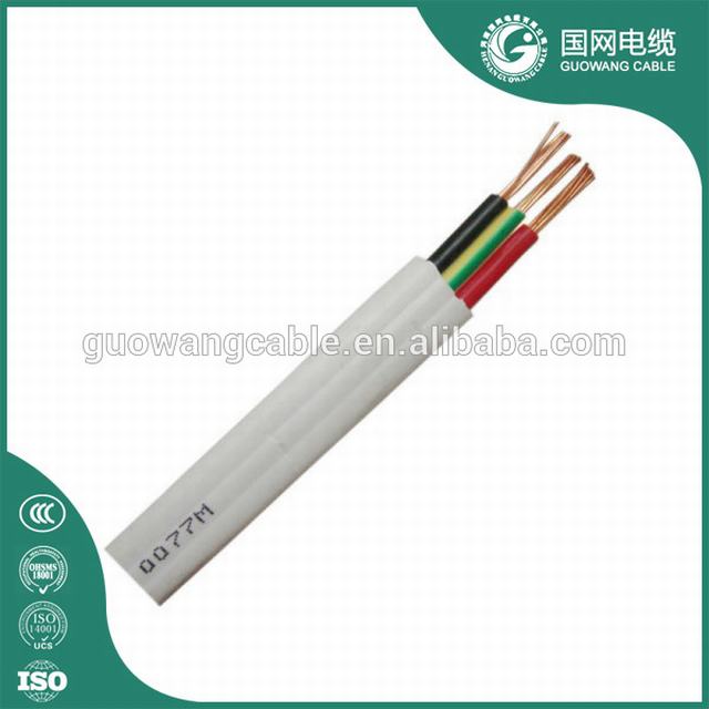 16/18/22/26AWG Gauge Electric Wire Copper Electrical Flat Wire PVC Jack Cable ISO