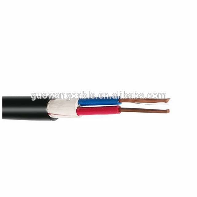 2 Cores Photovoltaic Power System 2X6mm2 PV Solar Cable factory direct
