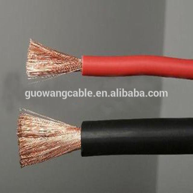 200/400 V 300A, 50mm2, 95mm2, 120mm2 koperen geleider Rubber Geïsoleerde lassen kabel voor las machine
