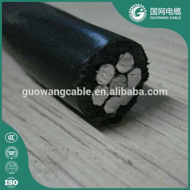 2017overhead line price list of aerial bundled cable ABC manufacturer