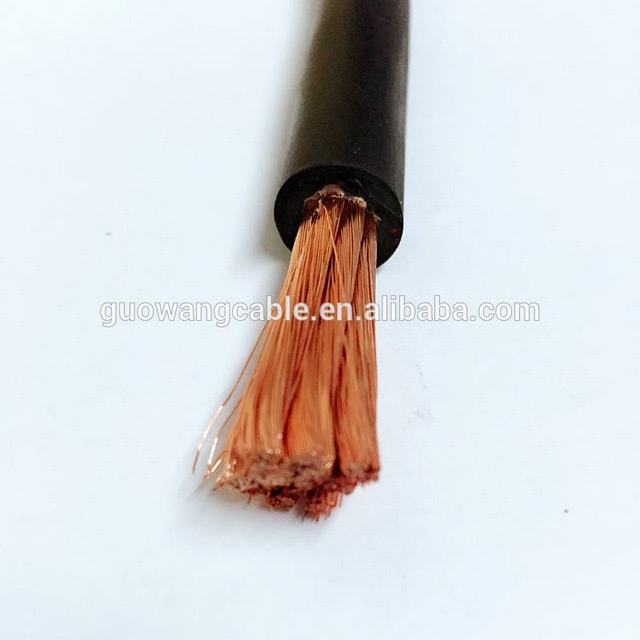 25mm 35mm 50mm 70mm 95mm doble aislamiento de PVC Cable de soldadura de cobre IEC60245