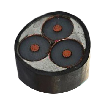 3.6/6 kv Medium Voltage 3 Core Flexibele Koperen XLPE Ondergrondse Gepantserde Stroomkabel